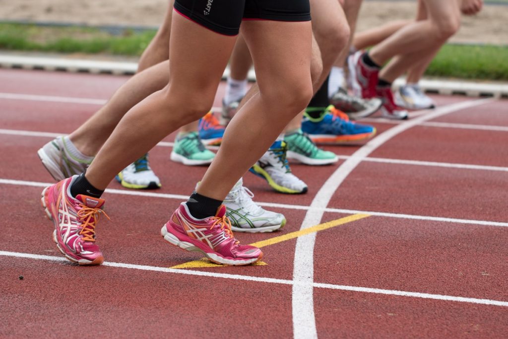 scarpe da pista di atletica